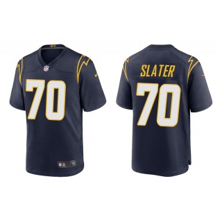 Men's Rashawn Slater Los Angeles Chargers Navy Alternate Game Jersey