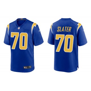 Men's Rashawn Slater Los Angeles Chargers Royal Alternate Game Jersey