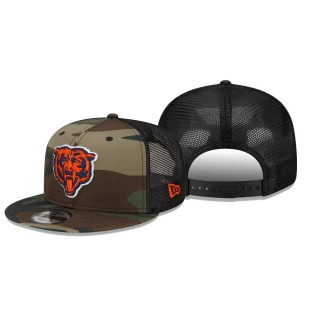 Chicago Bears Camo Woodland Trucker 2.0 9FIFTY Hat