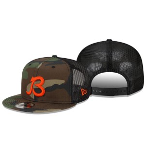 Chicago Bears Camo Woodland Trucker Legacy 2.0 9FIFTY Hat