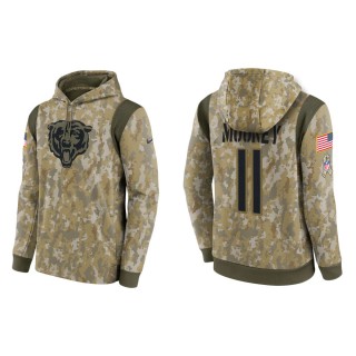 Men's Darnell Mooney Chicago Bears Camo 2021 Salute To Service Therma Hoodie