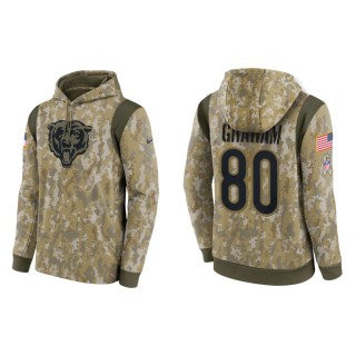 Men's Jimmy Graham Chicago Bears Camo 2021 Salute To Service Therma Hoodie