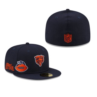 Chicago Bears Navy Just Don 59FIFTY Hat