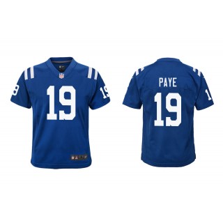 Youth Kwity Paye Indianapolis Colts Royal Color Rush Game Jersey