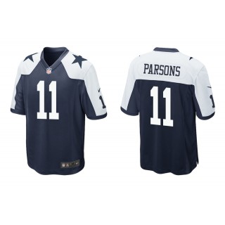 Men's Micah Parsons Dallas Cowboys Navy Alternate Game Jersey