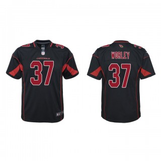 Daryl Worley Black Color Rush Game Cardinals Youth Jersey
