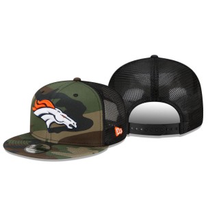 Denver Broncos Camo Woodland Trucker 2.0 9FIFTY Hat