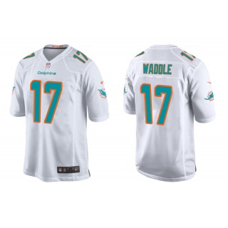 Men's Jaylen Waddle Miami Dolphins White 2021 NFL Draft Jersey