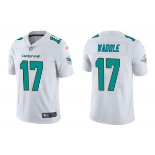Men's Jaylen Waddle Miami Dolphins White 2021 NFL Draft Jersey