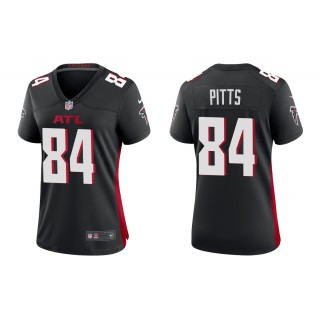 Women's Kyle Pitts Atlanta Falcons Black 2021 NFL Draft Jersey