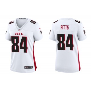 Women's Kyle Pitts Atlanta Falcons White 2021 NFL Draft Jersey
