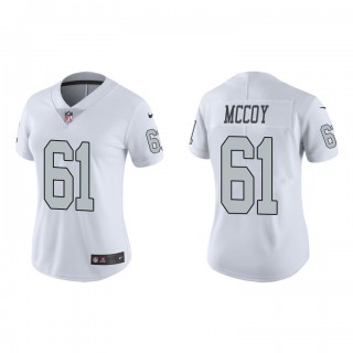 Gerald McCoy White Color Rush Limited Raiders Women's Jersey