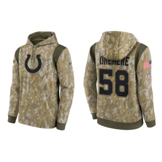 Men's Bobby Okereke Indianapolis Colts Camo 2021 Salute To Service Therma Hoodie