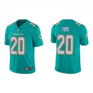 Isaiah Ford Aqua Vapor Limited Dolphins Jersey