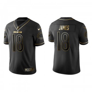 Jesse James Black Golden Edition Bears Jersey