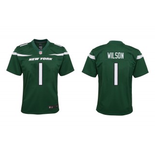 Youth Zach Wilson New York Jets Green 2021 NFL Draft Jersey