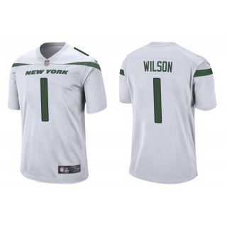 Men's Zach Wilson New York Jets White 2021 NFL Draft Jersey