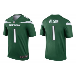 Men's Zach Wilson New York Jets Green Legend Jersey