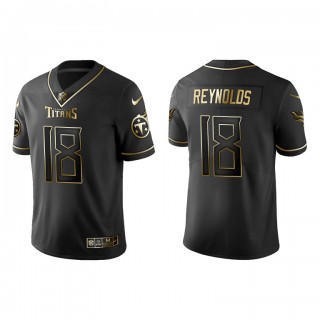 Josh Reynolds Black Golden Edition Titans Jersey