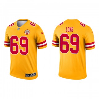 Kyle Long Yellow 2021 Inverted Legend Chiefs Jersey