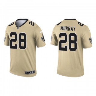 Latavius Murray Gold 2021 Inverted Legend Saints Jersey