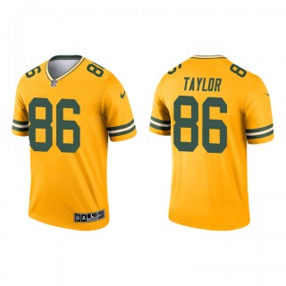 Malik Taylor Gold 2021 Inverted Legend Packers Jersey