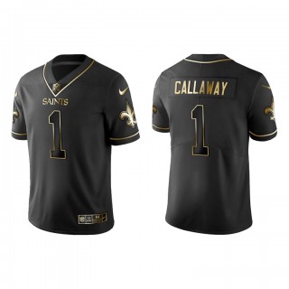 Marquez Callaway Black Golden Edition Saints Jersey
