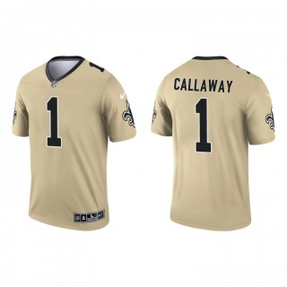 Marquez Callaway Gold 2021 Inverted Legend Saints Jersey