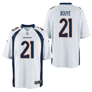 Men's Denver Broncos A.J. Bouye White Game Jersey