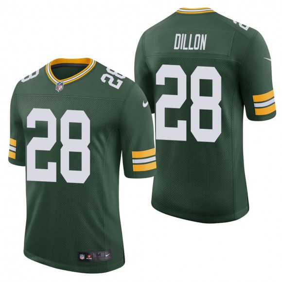 Men's Green Bay Packers A.J. Dillon Green Vapor Untouchable Limited Jersey