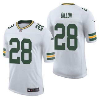 Men's Green Bay Packers A.J. Dillon White Vapor Untouchable Limited Jersey