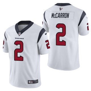 Men's Houston Texans A.J. McCarron White Vapor Untouchable Limited Jersey