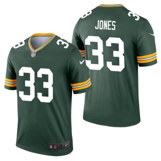 Men's Green Bay Packers Aaron Jones Green Legend Jersey