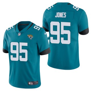 Men's Jacksonville Jaguars Abry Jones Teal Vapor Untouchable Limited Jersey