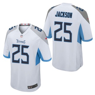 Men's Tennessee Titans Adoree' Jackson White Game Jersey