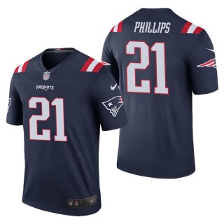 Men's New England Patriots Adrian Phillips Navy Color Rush Legend Jersey