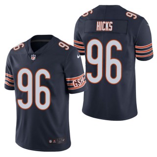 Men's Chicago Bears Akiem Hicks Navy Vapor Untouchable Limited Jersey