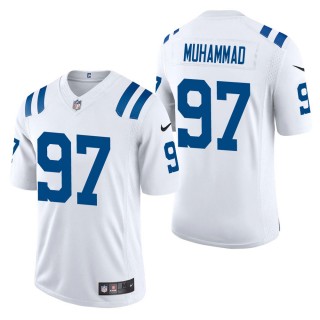 Men's Indianapolis Colts Al-Quadin Muhammad White Vapor Limited Jersey