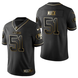 Men's San Francisco 49ers Alex Mack Black Golden Edition Jersey
