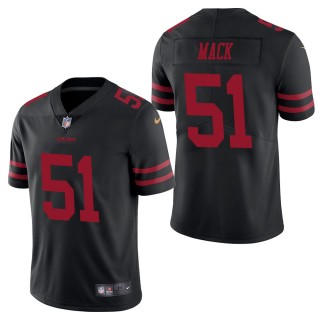 Men's San Francisco 49ers Alex Mack Black Vapor Limited Jersey
