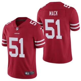 Men's San Francisco 49ers Alex Mack Scarlet Vapor Limited Jersey