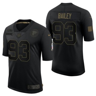 Men's Atlanta Falcons Allen Bailey Black Salute to Service Jersey