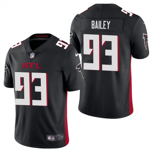 Men's Atlanta Falcons Allen Bailey Black Vapor Limited Jersey