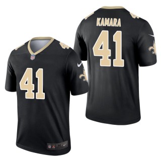 Men's New Orleans Saints Alvin Kamara Black Legend Jersey