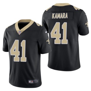 Men's New Orleans Saints Alvin Kamara Black Vapor Untouchable Limited Jersey