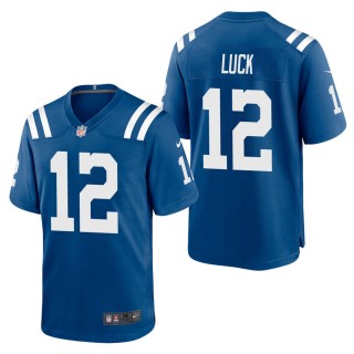 Men's Indianapolis Colts Andrew Luck Royal Game Jersey
