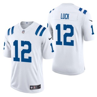 Men's Indianapolis Colts Andrew Luck White Vapor Limited Jersey