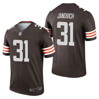 Men's Cleveland Browns Andy Janovich Brown Legend Jersey