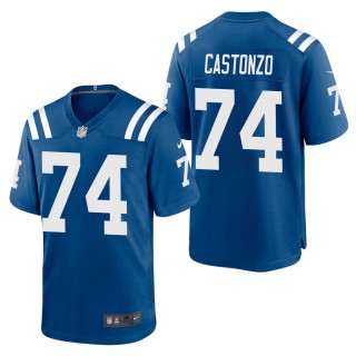 Men's Indianapolis Colts Anthony Castonzo Royal Game Jersey