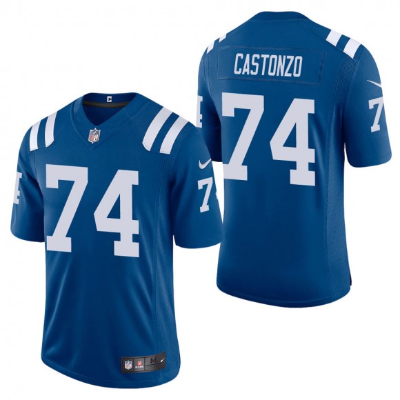 Men's Indianapolis Colts Anthony Castonzo Royal Vapor Limited Jersey